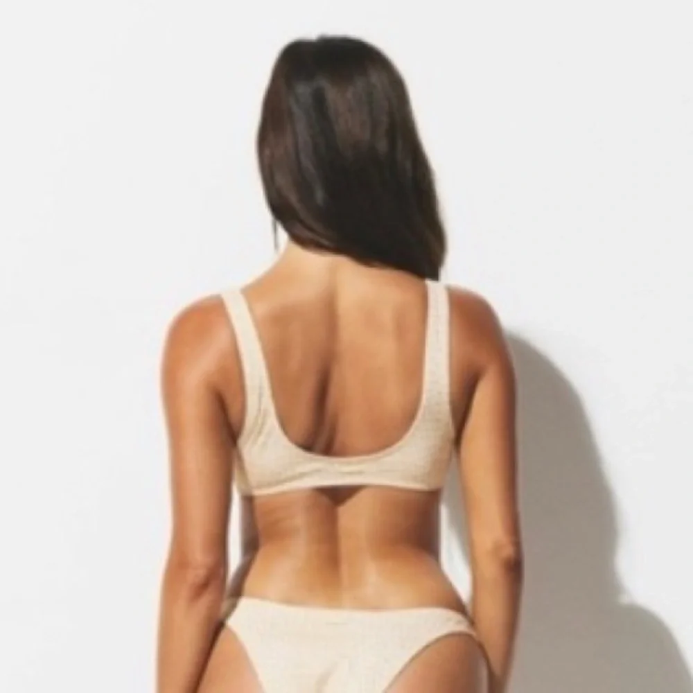 SKIMS Crocodile Print Bikini SET! S
